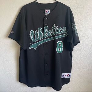 Oakland Athletics Jersey Kurt Suzuki Majestic